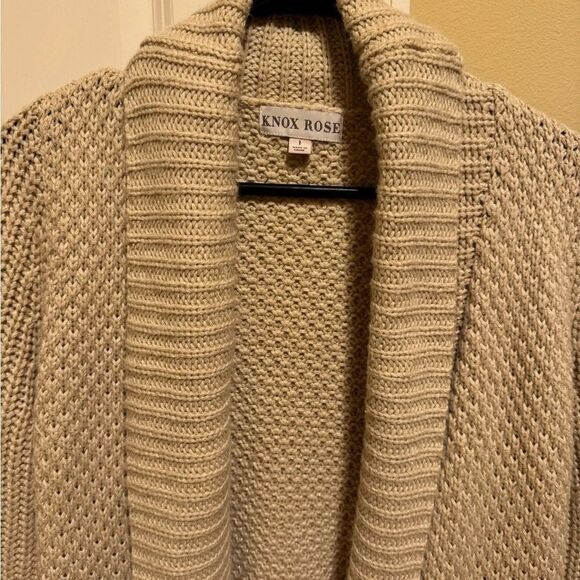 Knox Rose Long Cardigan w/ Belt Size 1X - Picture 2 of 7